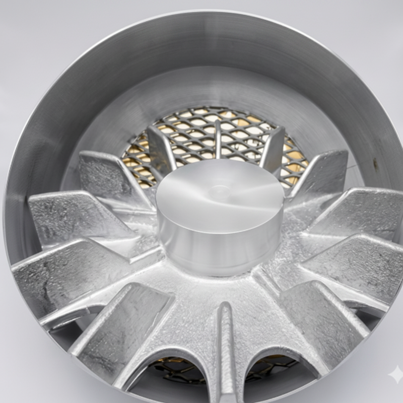 Ventilador de Aluminio Maquinable Institucional | Modelo VA23