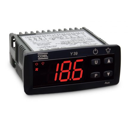 Controlador para Refrigeración Coel Y39-HRRR-S-01 100 a 240 Vca 2 Sensores NTC 3 Relés
