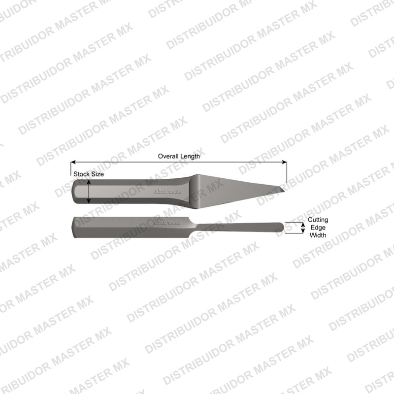 Ajax Tools 522 — Cincel de Capa 3/8", 6"