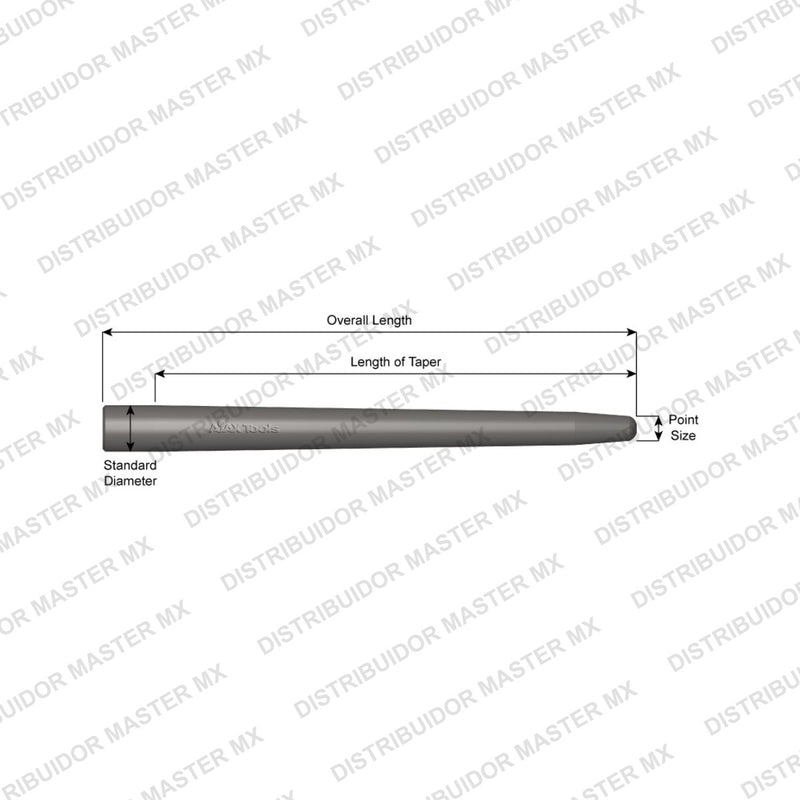 Ajax Tools 658 — Pasador de Jalado 1-3/16", 12"