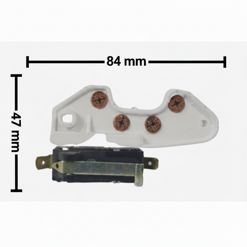 Microswitch Siemens Antiguo Hartman 84mm x 47mm | Conmutación de Control Estilo Clásico