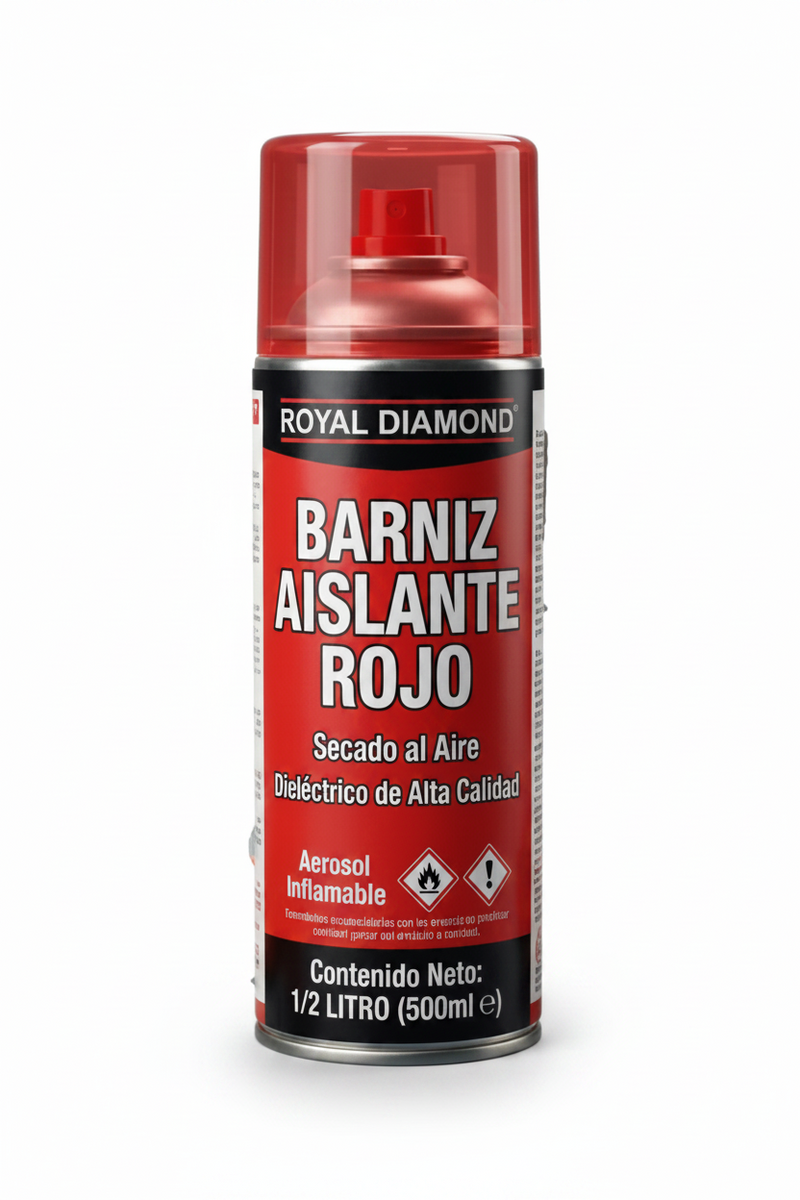 Barniz Aislante Claro | Secado al Aire | Presentación 500ml (1/2 Litro)