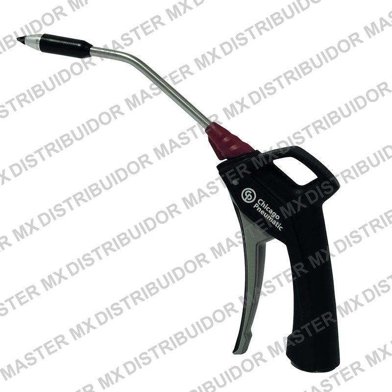 Pistola de Aire Chicago Pneumatic con Boquilla Extendida y Silenciador