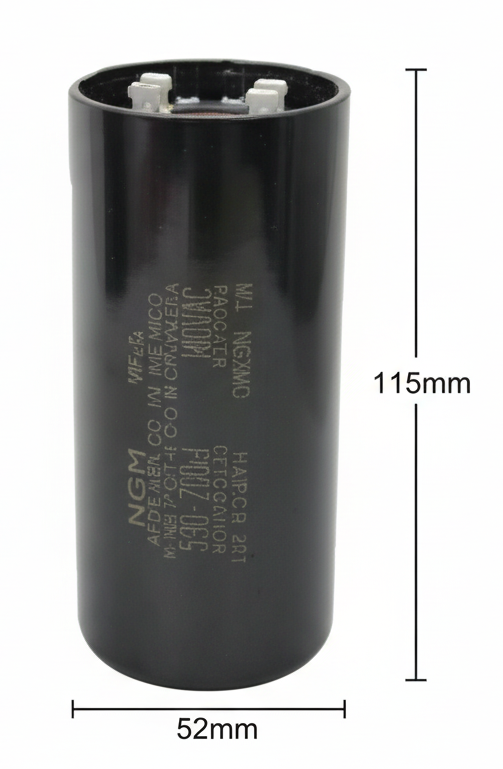 Capacitor NGM 400-480 MFD 220V |Condensador de Arranque (B7)