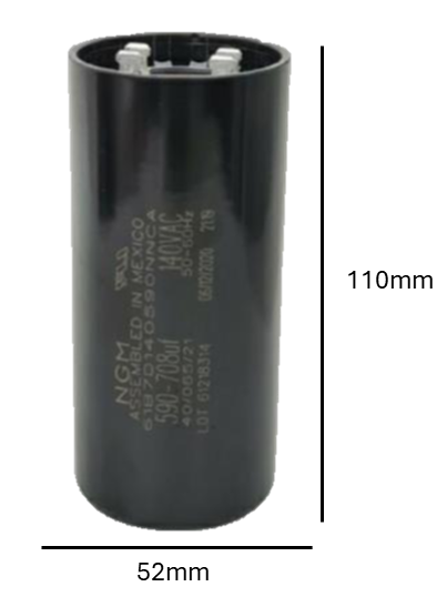 Capacitor NGM 378-440 MFD 220V | Condensador de Arranque (Bote 7)