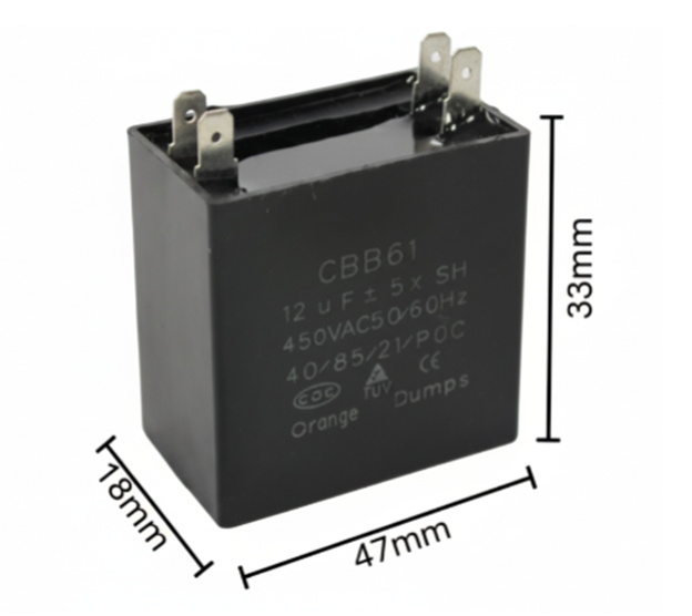 Capacitor 4.5 mfd 450V | condensador de Trabajo