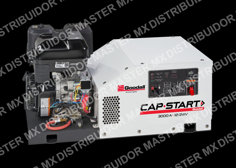Arrancador de Motores Vanair Cap-Start 3000 + Air Light con Compresor 24 CFM, Tanque 30 gal, 12/24 V