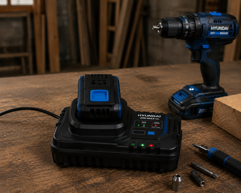 Cargador de Baterias de Litio-Ion | 20V | 4A | Modelo C20-4