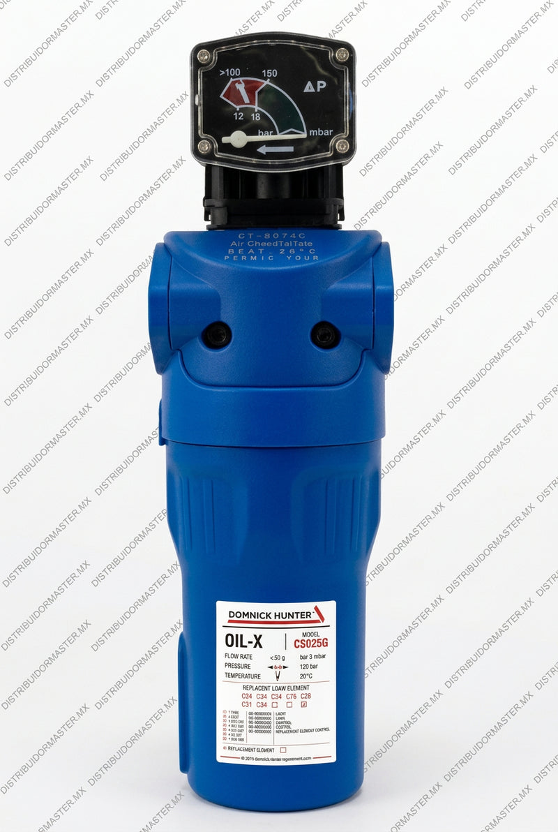 Filtro de aire para compresor CJ007* (Con Diferencial) - Serie CJ Dominick Hunter