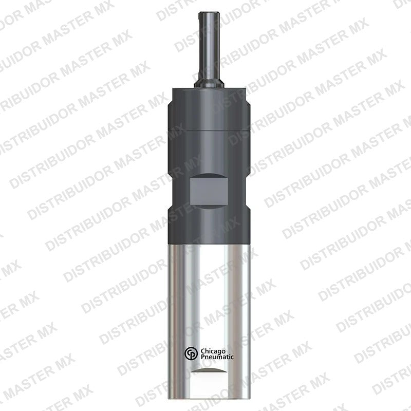 Motor Neumatico Industrial Chicago Pneumatic MR8401-1100-K ATEX — 0.84 HP · 1100 RPM · Reversible · Flecha con Cuñero