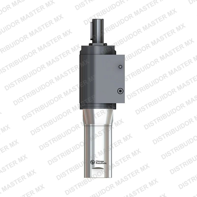 Motor Neumatico Industrial Chicago Pneumatic MR84-90-K ATEX — 0.84 HP · 90 RPM · 238 Nm · Reversible · Flecha con Cuñero