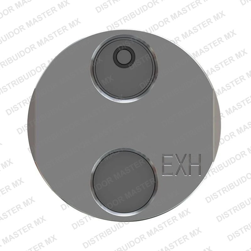Motor Neumatico Industrial Chicago Pneumatic M39-1180-TL ATEX — 0.52 HP · 1180 RPM · Flecha Roscada · No Reversible · Sin Lubricacion