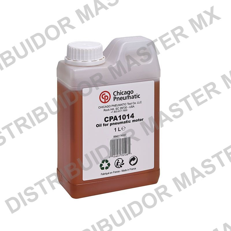Aceite para Herramienta Neumatica Chicago Pneumatic CPA1014 1 Litro - Lubricante de Aire