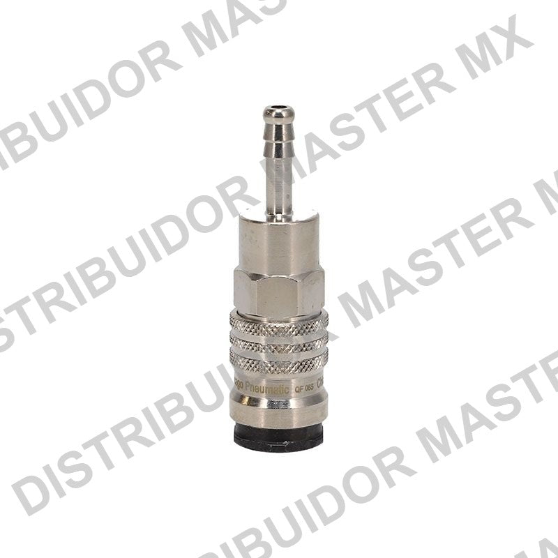 Acople Rapido con Espiga Chicago Pneumatic H06S para Manguera 6 mm - Serie 06S