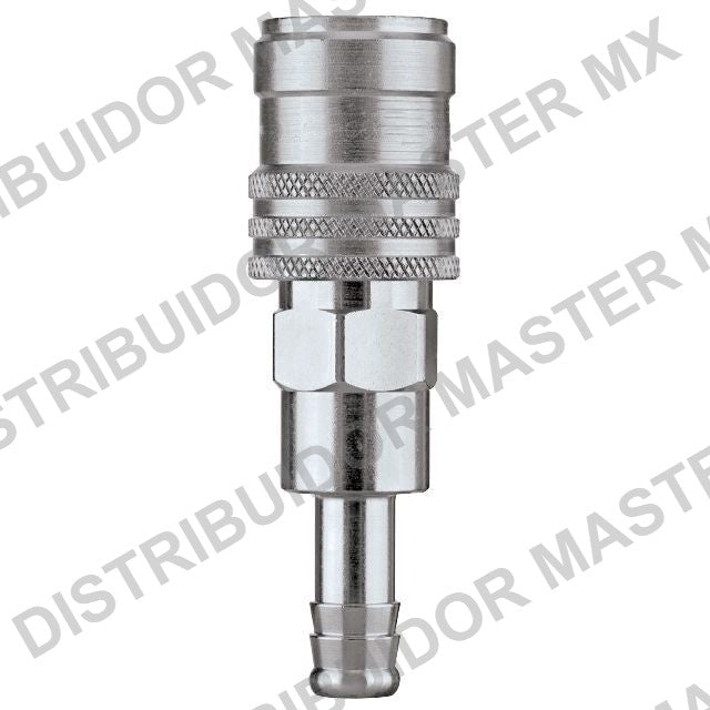 Acople Rapido con Espiga Chicago Pneumatic H08S para Manguera 8 mm - Serie 08S