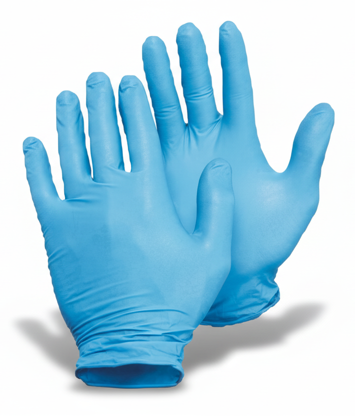 Guante de Nitrilo 100% | Desechable, Grado Profesional y Libre de Polvo