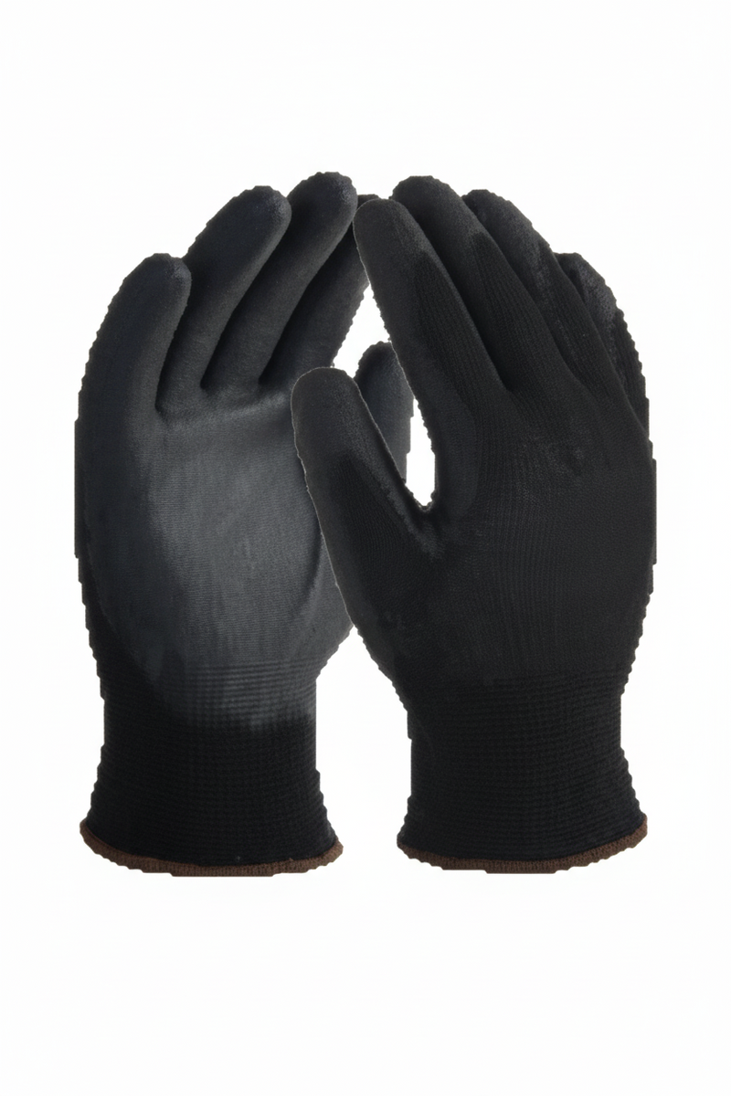Guante de Nylon Industrial | Palma de Poliuretano (PU) de Alta Sensibilidad