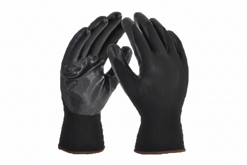 Guante de Nylon Industrial | Palma de Nitrilo de Alta Resistencia