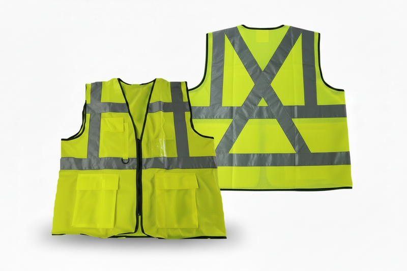 Chaleco Clase 2 Profesional | Con Bolsas, Reflejante Textil y Portagafete
