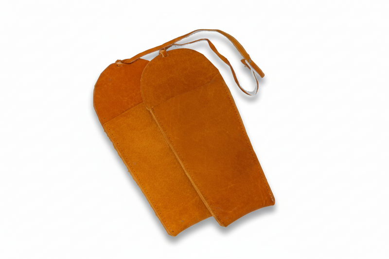 Manga de Carnaza Naranja | Protección Térmica y Mecánica Industrial