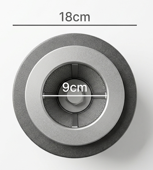 35843341 Elemento Filtrante Industrial | Dimensiones de Alto Flujo