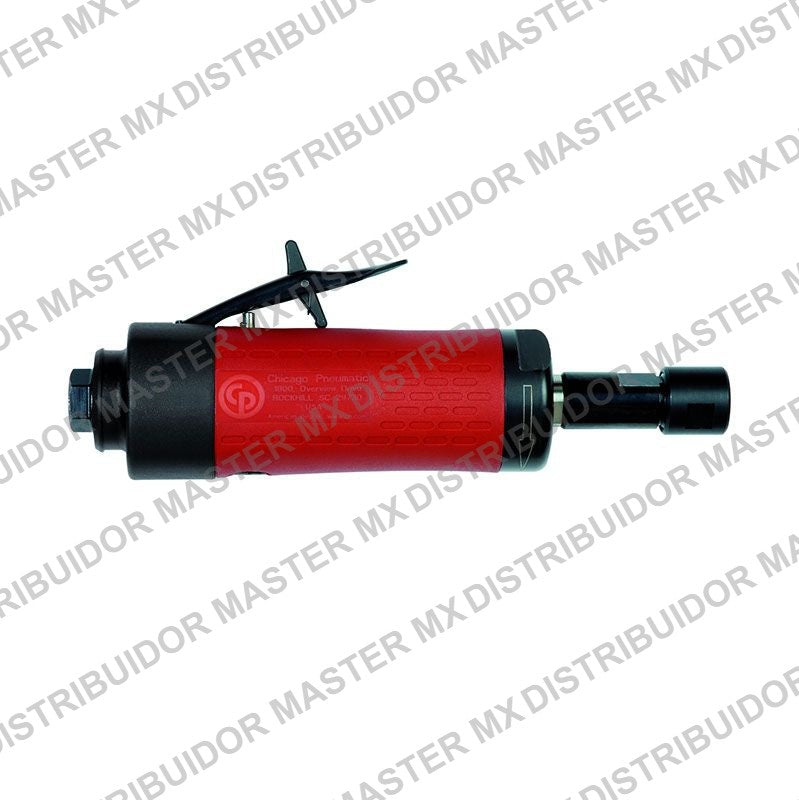 Esmeril Recto Neumatico Chicago Pneumatic CP3000-418R 18000 RPM 0.54 hp Boquilla 1/4" - Rectificador