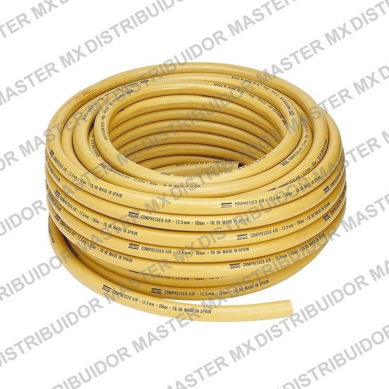 Manguera de Hule Chicago Pneumatic 1/2 Pulgada 12.5 x 19.1 mm Rollo 20 Metros - Uso Rudo