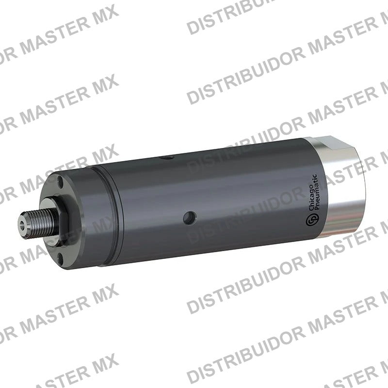Motor Neumático de Aire Chicago Pneumatic M2501-930-TL | 250W 0.34 HP | 930 rpm | 11.8 Nm | Eje Roscado | Escape Coaxial | Sin Lubricación