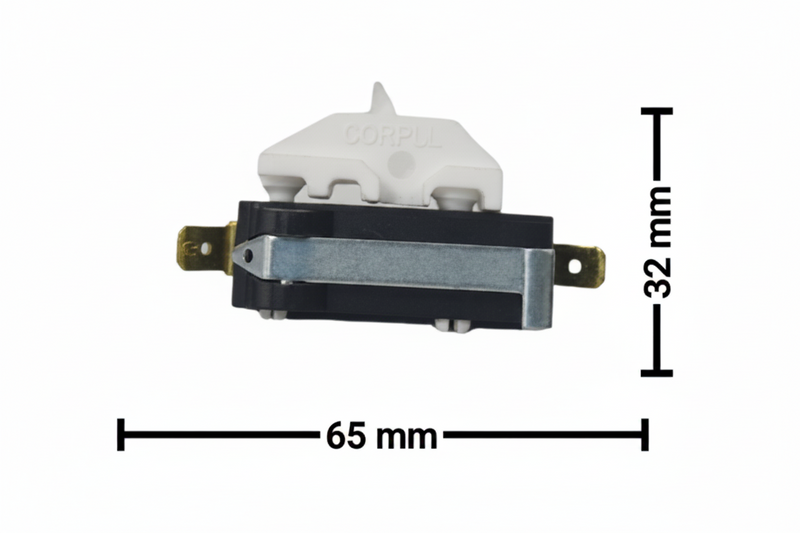 Microswitch Siemens Moderno Hartman 32mm x 65mm | Conmutación de Control de Perfil Compacto