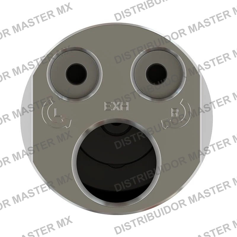 Motor Neumático de Aire Chicago Pneumatic MR25-290-KL | ATEX | 160W | Reversible | 290 rpm | 21 Nm | Eje con Cuñero | Sin Lubricación