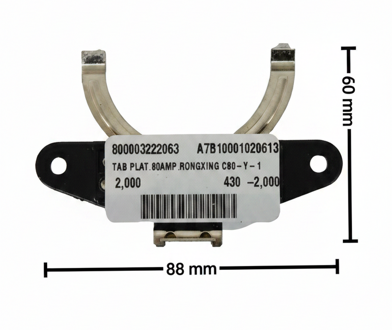 Platino Siemens Original 3 H.P. 50 Amps 88mm x 60mm | Conmutación Pesada de Alta Capacidad