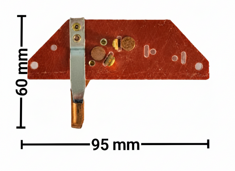 Platino Excel Voltaje Sencillo 60mm x 95mm | Conmutación Eficiente para Sistemas Monofásicos
