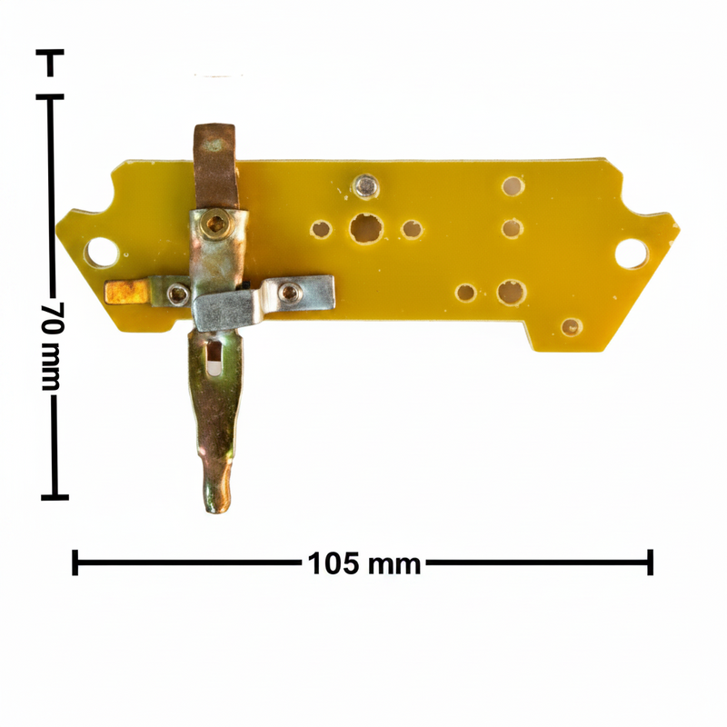 Platino U.S. Motors 1 Pata 105mm x 70mm | Conmutación de Arranque de Alta Gama