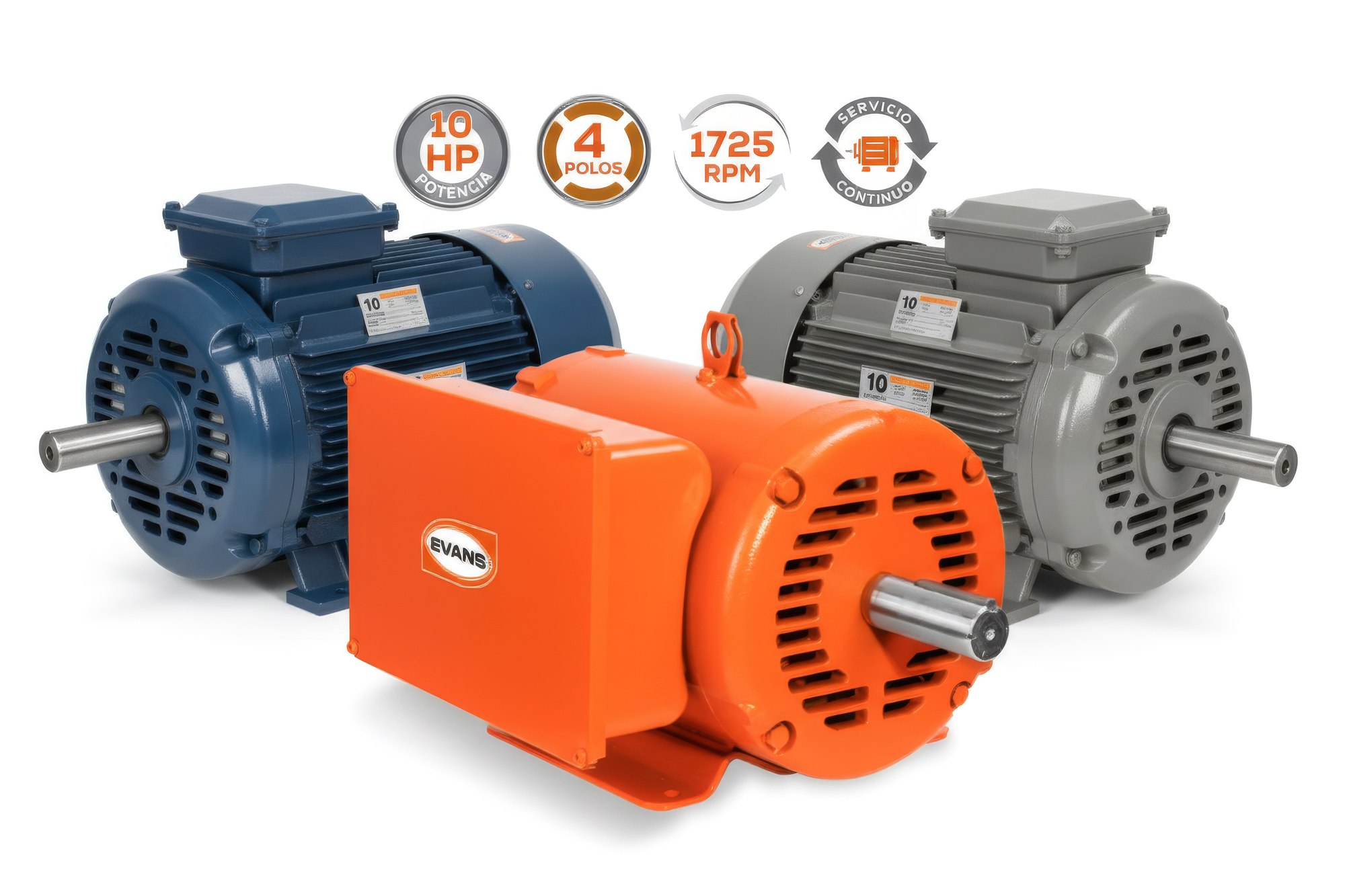 Motores electricos Evans Distribuidor Master MX