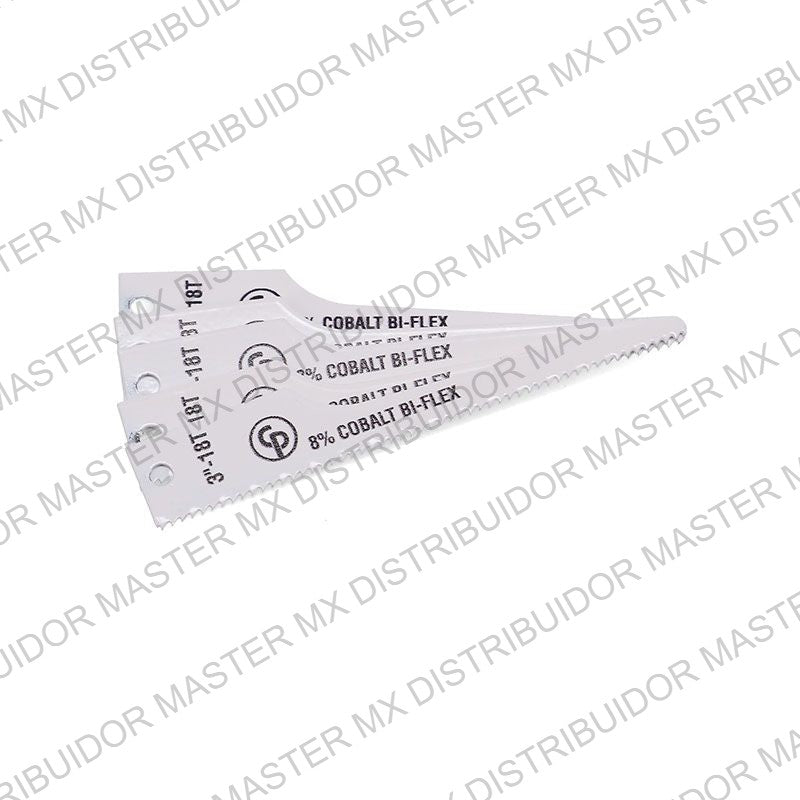 Seguetas de 18 Dientes Chicago Pneumatic para Sierra CP881 - Paquete 5 Piezas