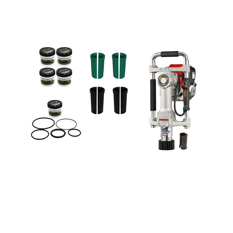 Paquete Rhino Fence Pro para Contratista con Hincadora de Postes a Gasolina GPD-40