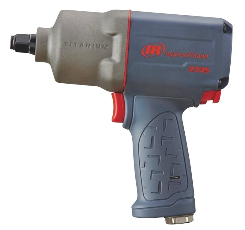Llave de impacto neumática Ingersoll Rand, entrada de 1/2 pulg., 6 CFM, 1350 ft/lb de torque máximo, modelo