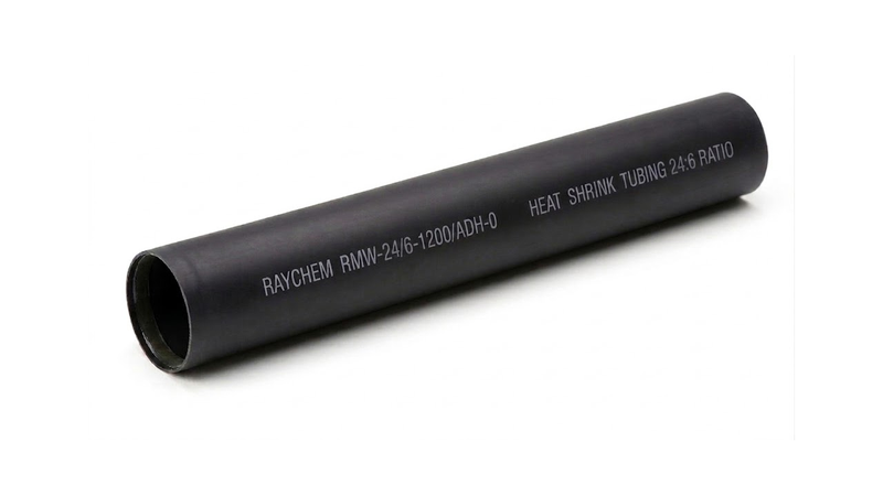 Tubo Termocontráctil (Termofit) Raychem: 24/6 (Negro)