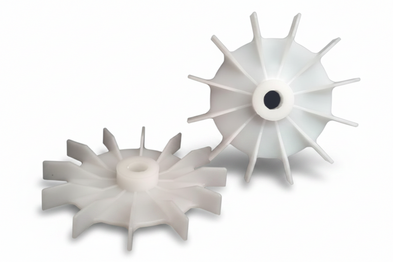 Ventilador G.E. (General Electric) | Modelo Ciego para Motores 1 a 2 HP, 137mm x 16mm