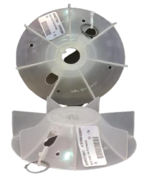 Ventilador para Motor 3 a 5 HP | Armazón 182/184T | Código A7B10001020094