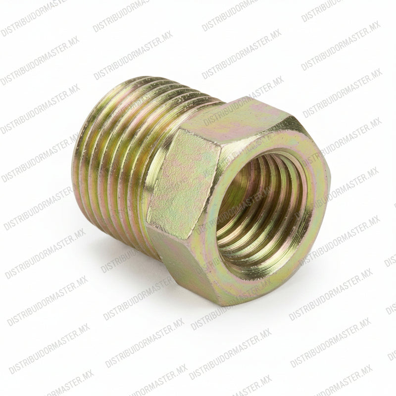 Conexion reductora Roscas NPTF de 3/8" M a 1/4" F | F10