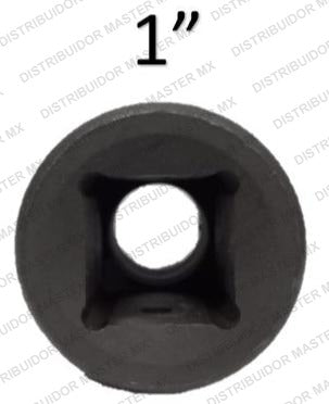 Dado de impacto hexagonal de 6 puntas 1 X 1