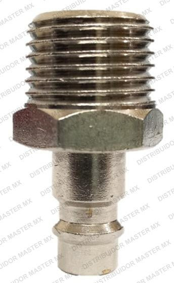 Juego Cople rapido macho de Rosca 1/2 X 3/8 - espiga rosca macho de 1/2 X3/8 npt
