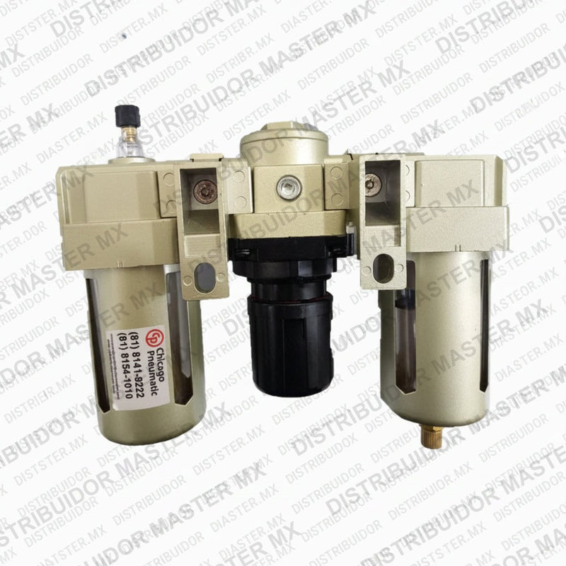 Filtro Regulador Lubricador 1/2" | Unidad de Mantenimiento 150 PSI | FRL