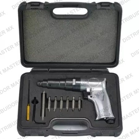 Desatornillador GP 861 neumático 1800 rpm embrague exterior ajustable Modelo: