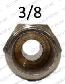 Espiga rosca macho de 3/8 X 3/8 para herramienta neumatica npt