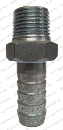 Espiga macho de 1/2 X 1/2   macho  rosca para herramienta neumatica