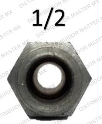 Espiga macho de 1/2 X 1/2   macho  rosca para herramienta neumatica