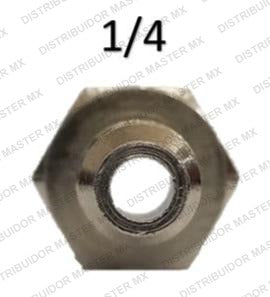 Espiga hembra de 3/8 X 1/4 para herramienta neumatica npt
