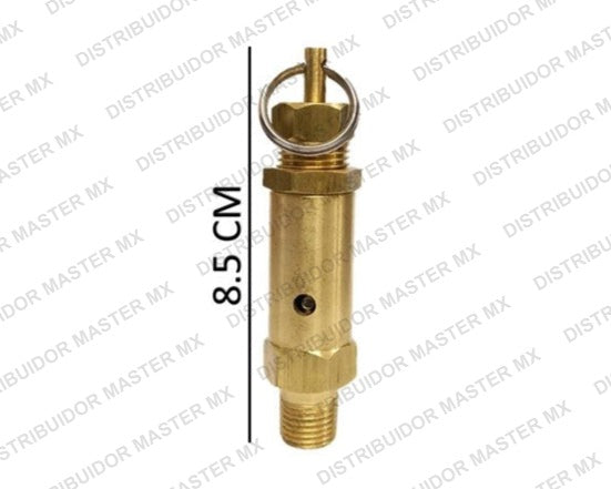 Valvula de alivio 165 psi para compresor de alta presion